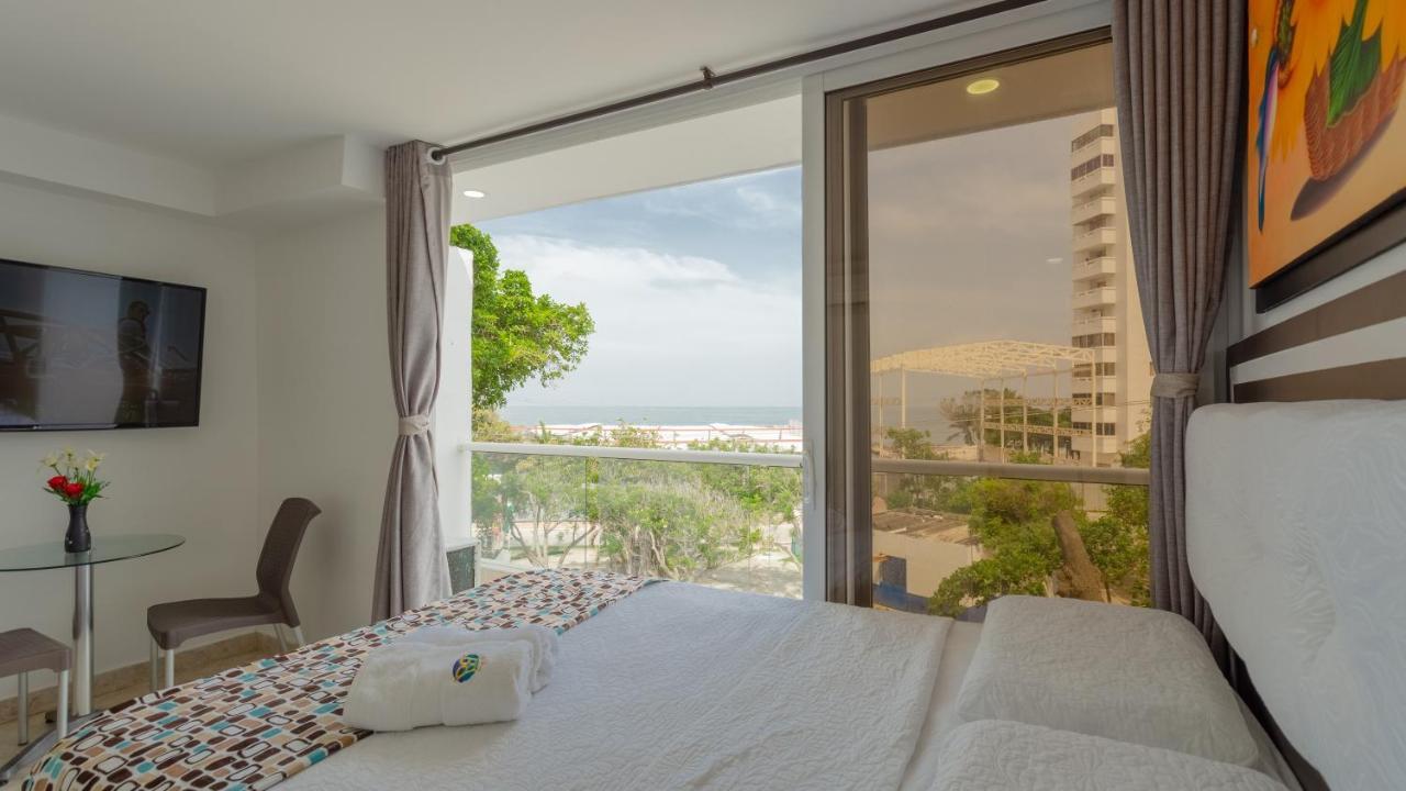 Hollywood Beach Suite Cartagena Bagian luar foto